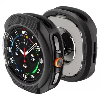 Spigen Liquid Air ovitek za Samsung Galaxy Watch 8 Classic (46 mm), mat črn (ACS09841)