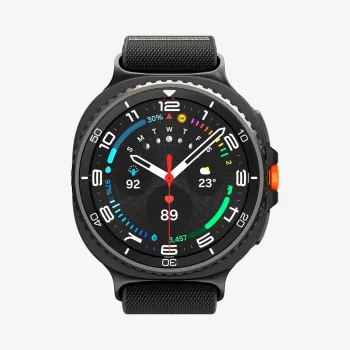 Spigen Lite Fit pašček za Samsung Galaxy Watch 8 / Classic (40 / 44 / 46 mm), črn