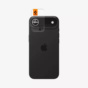 Spigen Optik Pro Glas.tR EZ Fit zaščita kamere 2 kosa za iPhone Air, srebrn, AGL10132