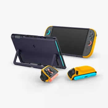 SPIGEN Nano Pop ovitek za Nintendo Switch 2, Blueberry Navy