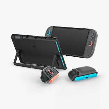 Spigen Nano Pop zaščitni ovitek za Nintendo Switch 2, Black Sesame
