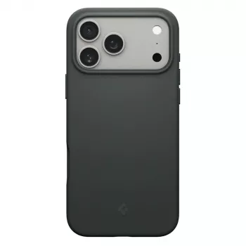 Spigen Silicone Fit Mag ovitek MagSafe za Apple iPhone 17 Pro Max - Abyss Green