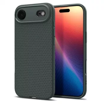 Spigen Liquid Air ovitek za Apple iPhone 17 Air, Abyss Green