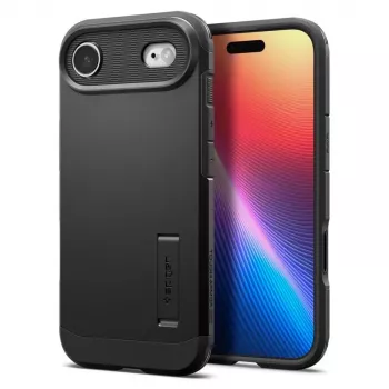Spigen Tough Armor MagFit ovitek za iPhone Air, črn