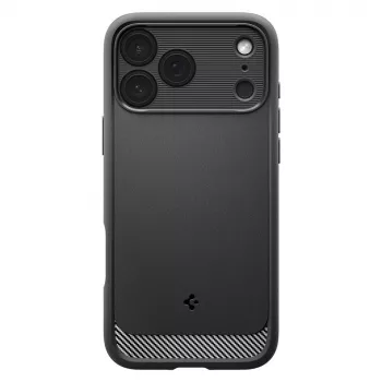 Spigen Rugged Armor Mag MagSafe ovitek za iPhone 17 Pro, črn