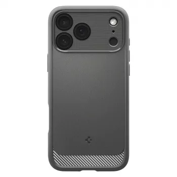 Spigen Rugged Armor Mag MagSafe iPhone 17 Pro ovitek siv