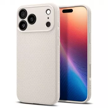Spigen Liquid Air iPhone 17 Pro ovitek Natural Titanium