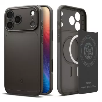 Spigen Thin Fit Mag MagSafe ovitek za iPhone 17 Pro, Gunmetal