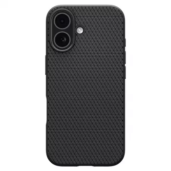 Spigen Liquid Air ovitek za iPhone 17, mat črn