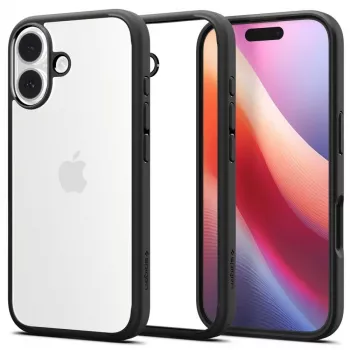 Spigen Ultra Hybrid iPhone 17 mat črn ovitek