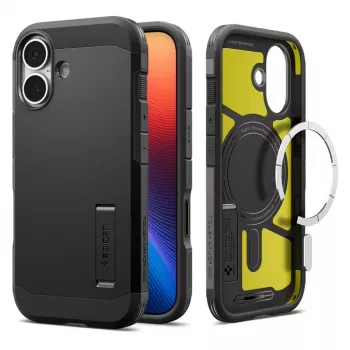 Spigen Tough Armor T Mag Magsafe iPhone 17 ovitek črn