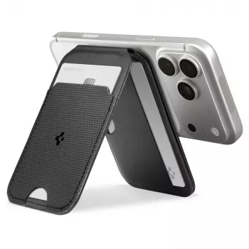 SPIGEN S314-2 Slim Fold Tripod MagSafe univerzalno magnetno držalo za kartice črno