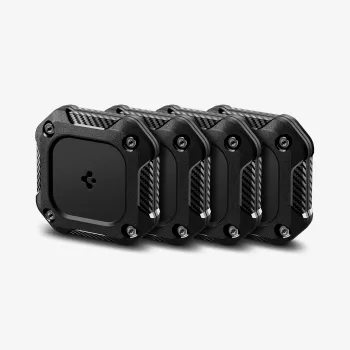 Spigen Tough Armor 4-Pack Apple AirTag 1/2 črn