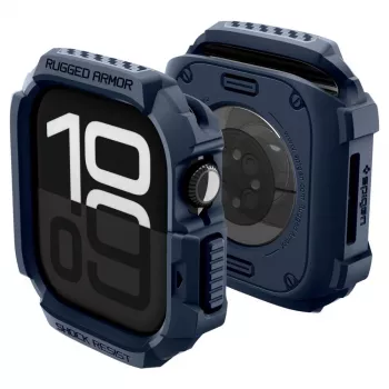 Spigen Rugged Armor V2 ovitek za Apple Watch 42mm, mornarsko moder