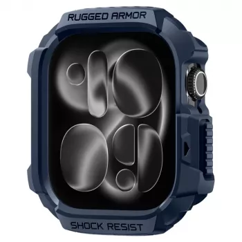 Spigen Rugged Armor V2 ovitek za Apple Watch 42mm, mornarsko moder