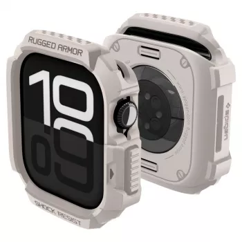 SPIGEN Rugged Armor V2 ovitek za Apple Watch 10 / 11 (42 mm), Dune Beige