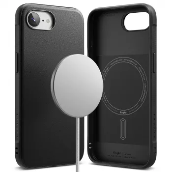 RINGKE ONYX Magnetic MagSafe ovitek za iPhone 16E / 17E, črn