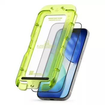 Ringke Easy Slide 2-kalno kaljeno steklo za zaščito zaslona za Apple iPhone 17 – črno