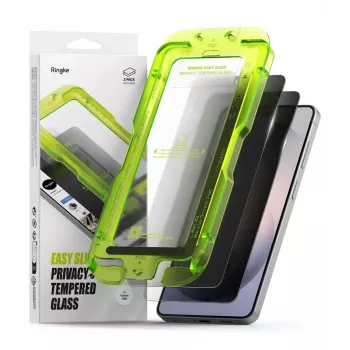 Ringke Easy Slide 2-kalni zaščitni stekleni zaslon z zasebnostjo za Samsung Galaxy S26