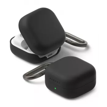 RINGKE silikonski ovitek za Samsung Galaxy Buds 4 / 4 Pro – črn