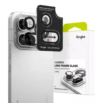 Ringke zaščitni okvir kamere 2-kalni za Nothing Phone (4a) Pro, črn