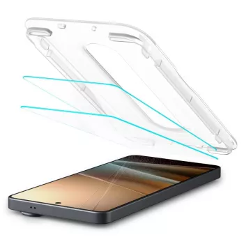 Spigen Glas.TR EZ Fit Pro AC proti odsevu zaščitno steklo za zaslon za Samsung Galaxy S26 Ultra, prozorno – 2-kalno