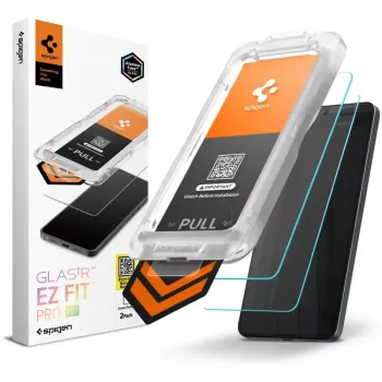 Spigen Glas.tR EZ Fit Pro AC HD 2-kalni zaščitni stekleni zaslon za Samsung Galaxy S26+ Plus prozoren