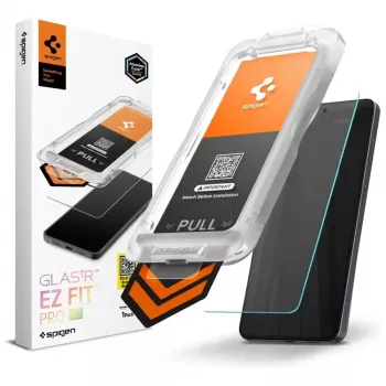 Spigen Glas.tR EZ Fit Pro AC HD zaščitni stekleni zaslon za Samsung Galaxy S26+ Plus, prozoren