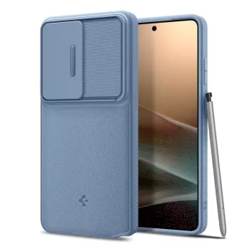 Spigen Optik Armor Galaxy S26 Ultra svetlo moder