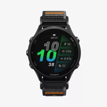 Spigen Athlex Air pas za pametno uro Garmin QuickFit 22 mm, Active Black/Orange