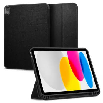 Spigen Urban Fit ovitek za iPad 10,9 inch 10. generacije (2022) / iPad 11 inch (2025) – črn