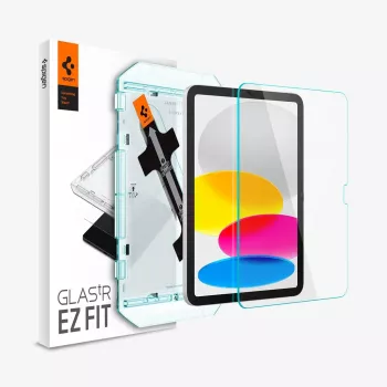 Spigen Glas.tR EZ Fit zaščitna folija za zaslon za Apple iPad 10,9 inch (10. generacija, 2022) – kaljeno steklo
