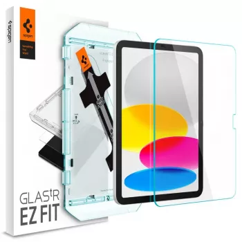Spigen Glas.tR EZ Fit zaščitna folija za zaslon za Apple iPad 10,9 inch (10. generacija, 2022) – kaljeno steklo