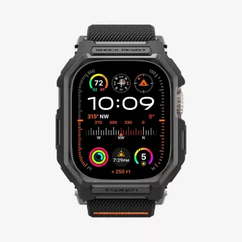 SPIGEN Lite Fit Pro Apple Watch Ultra 1 / 2 / 3 (49 mm) mat črn