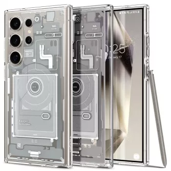 Spigen Ultra Hybrid Zero One ovitek za Samsung Galaxy S23 Ultra 6,8 inch prozoren