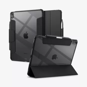 Spigen Ultra Hybrid Pro Folio ovitek za iPad Air 13 inch (2024) - črn