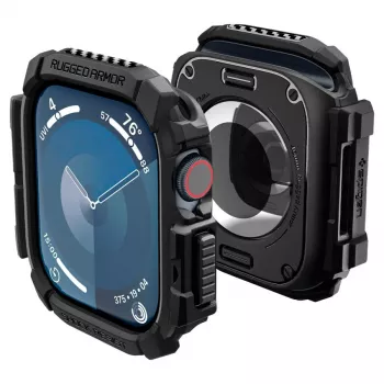 SPIGEN Rugged Armor Apple Watch 10 / 11 (46 mm) mat črna
