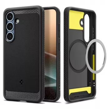 Spigen Rugged Armor Mag MagSafe Galaxy S25 mat črn