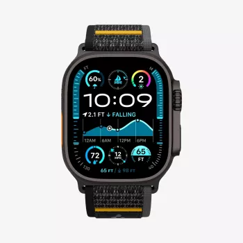 SPIGEN Athlex Air pašček za Apple Watch 44/45/46/49 mm, Active Black