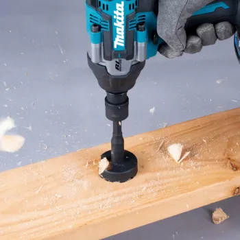 Makita B-68454 adapter iz 3/8 inch kvadrata na 1/4 inch šestrobni nastavek z varovalnim zatičem
