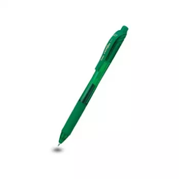 Pentel EnerGel X kemični svinčnik na gel - zeleno črnilo - 0,7 mm srednja konica - plastično ohišje - za levičarje in desničarje