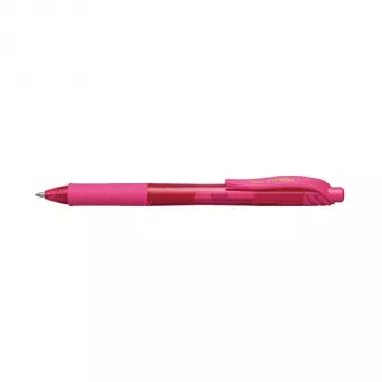 Pentel EnerGel X kemični svinčnik na gel z uvlačljivo konico - roza - 0,7 mm - za levičarje in desničarje