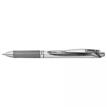 Pentel EnerGel BL77-NX kemični svinčnik na gel z uvlačljivo konico - sivo črnilo - 0,7 mm - polnilni