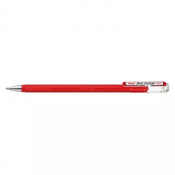 Pentel Mattehop gel svinčnik 1,0 mm rdeč