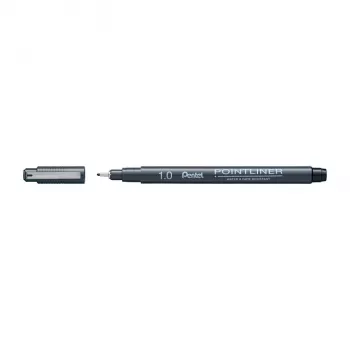 Pentel fineliner Pigment 1,0 mm črn