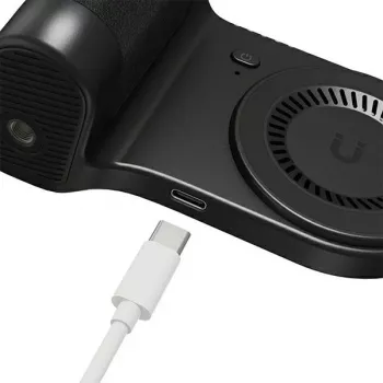 ENERGEA MagCam Grip PG-MCG5K-BLK magnetni ročaj za telefon s 5000mAh powerbank, črn
