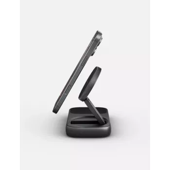 ENERGEA WiDock Plus 7-v-1 USB-C 3.1 priklopna postaja z brezžičnim polnjenjem Qi2, grafit