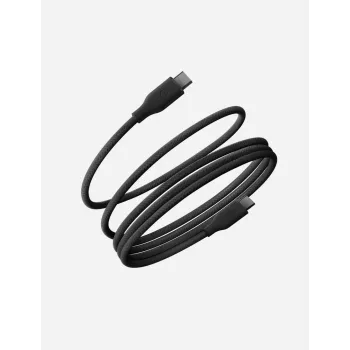 ENERGEA Helix 60 USB-C na USB-C magnetni kabel 1,5m, črn
