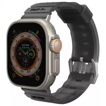 SKINARMA Shokku jermen za Apple Watch 49/46/45/44mm - Smoke