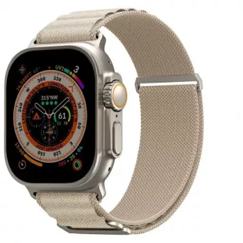 Skinarma Kobu jermen za Apple Watch 49/46/45/44mm, Ivory